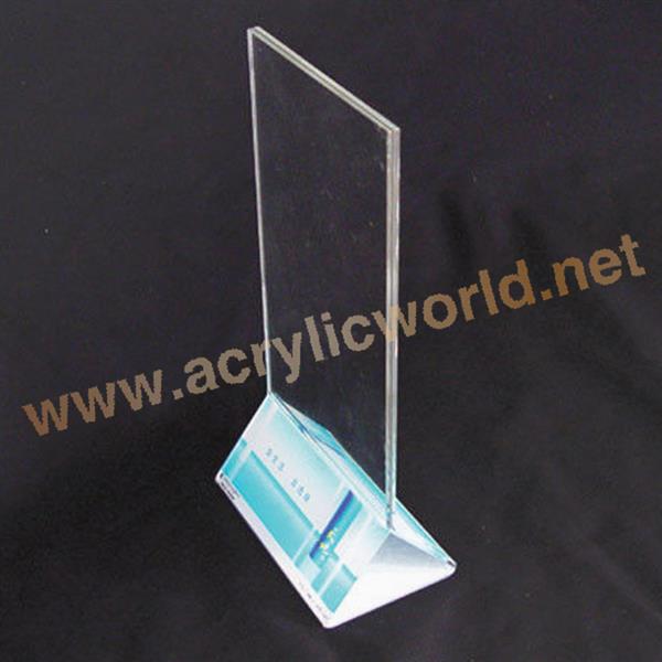 A5 printing acrylic menu holder